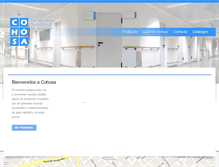 Tablet Screenshot of cohosa.com